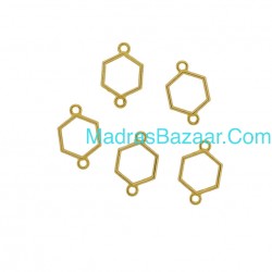 Hexagon Double loop Bezel